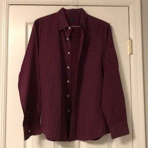 J.Crew plaid button down shirt